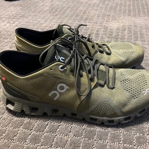 Cloud X Men’s 11.5 Olive Green/Fir On Shoes
